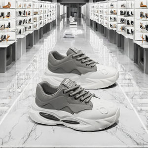 Zapatillas Deportivas Ligeras y Transpirables de Malla para Skateboarding y Running, Estilo Casual de Moda para Primavera, Verano y Otoño, con Cierre de Cordones y Suela de Goma EVA - Product Image 3