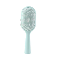 Brosses à cheveux massantes douces pour usage domestique, brosse à cheveux massante pour la tête, peigne à cheveux à long manche pour le coiffage