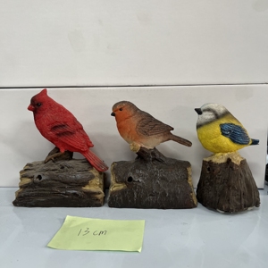 Vente en gros de décorations pour la maison personnalisées Simulation élevée d'<span class=keywords><strong>oiseau</strong></span> miniature à gravure vive Fournitures de jardin pour <span class=keywords><strong>oiseau</strong></span> Statue d'<span class=keywords><strong>oiseau</strong></span> Figurine cardinal - Product Image 4
