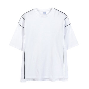 OEM Custom Service <span class=keywords><strong>Hip</strong></span> <span class=keywords><strong>Hop</strong></span> Drop sharp stampa nera T Shirt sport produttore di <span class=keywords><strong>abbigliamento</strong></span> <span class=keywords><strong>per</strong></span> gli uomini - Product Image 4