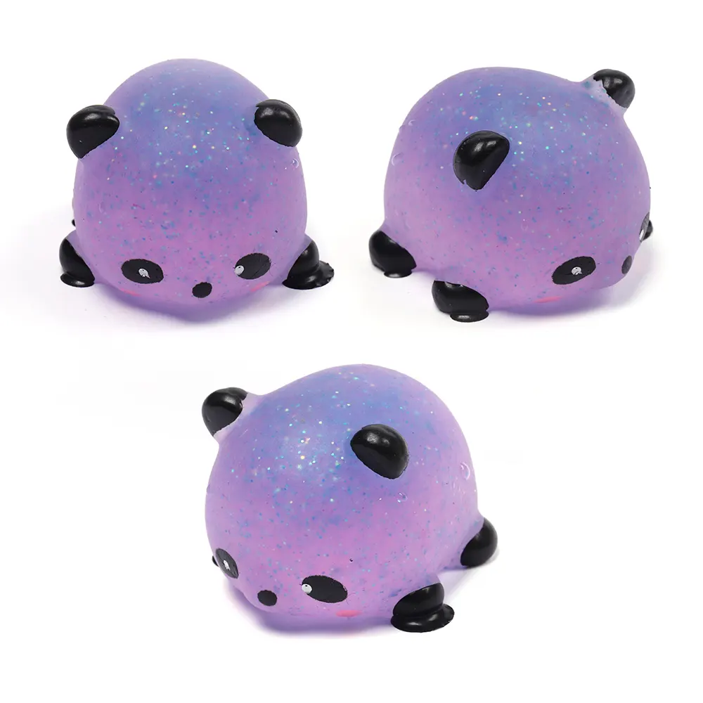 Блестящие мини-игрушки-сжималки Mochi, игрушки-животные, сжимаемая антистрессовая игрушка для детей