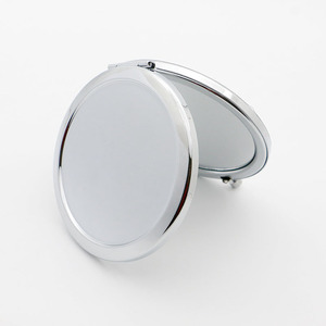 Magazzino disponibile illuminato doppio lato specchio tascabile alta popolarità piccoli specchi per il trucco cosmetico all'ingrosso in metallo specchio tascabile - Product Image 6