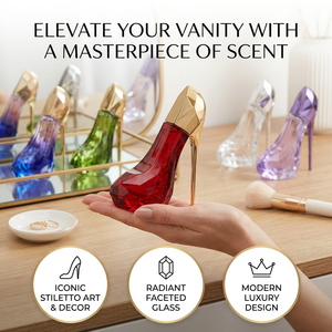 Profumo da Donna Fashion Stiletto High Heel 30ml Deold, Set Eau De Parfum in Vetro Cristallo Multicolore a Lunga Durata <span class=keywords><strong>per</strong></span> Uso Quotidiano, Appuntamenti e Viaggi - Product Image 6