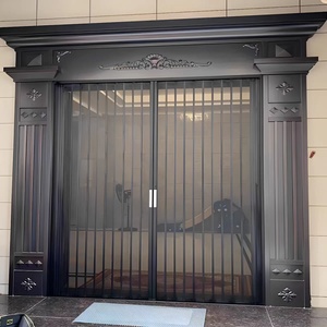 <span class=keywords><strong>Puerta</strong></span> mosquitera plegable antirrobo y <span class=keywords><strong>antimosquitos</strong></span> de diseño moderno con <span class=keywords><strong>puerta</strong></span> mosquitera corredera de aluminio de acero inoxidable con malla de diamante - Product Image 2