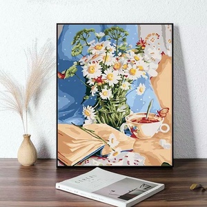 Kits de peinture par numéros personnalisés XIXI pour adultes, toile encadrée avec pinceaux et pigments acryliques, nature morte - Product Image 2