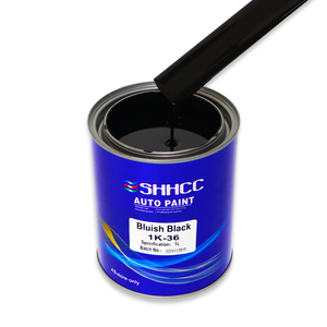 SHHCC 1K36 Vernice Acrilica Bluastro Nero per Verniciatura a Spruzzo di Veicoli Interi Durante Riparazioni Auto Buona Resistenza alle Intemperie - Product Image 2