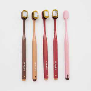 Brosses <span class=keywords><strong>à</strong></span> dents Shine PP Maillard Series Colors Stock, têtes de <span class=keywords><strong>brosse</strong></span> larges, super douces, poils durs <span class=keywords><strong>à</strong></span> haute densité, pour adultes - Product Image 1