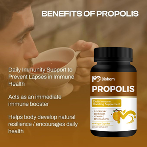 Oem <span class=keywords><strong>Propolis</strong></span> <span class=keywords><strong>Capsules</strong></span> Natuurlijke Immuunondersteuning Boost Immuunsysteem Natuurlijke Remedie Kruidensupplement <span class=keywords><strong>Capsules</strong></span> - Product Image 5