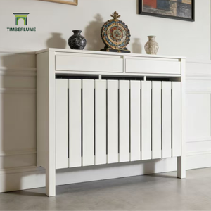 Cubierta Moderna para Radiador con 2 Cajones, Función de Almacenamiento, Cubierta de Estilo Europeo para Radiador para Apartamentos Modernos - Product Image 3