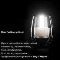 Lampe de camping LED flottante à eau salée avec indice de protection ABS et IP65, fonctionne à l'eau salée et à l'air pour l'éclairage intérieur/extérieur