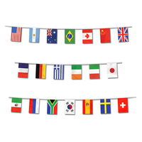 Drapeaux sportifs suspendus en polyester avec logo personnalisé, imperméables et à séchage rapide, pour événements sportifs, fêtes et célébrations