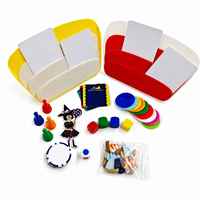 Support de rangement pour cartes à jouer en plastique ABS à 3 niveaux, lisse sans bords vifs, avec deux pieds pliables, organisateur de cartes de bureau pour le poker