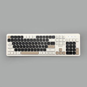 Nouveau clavier PC 2.4G sans fil 104 touches interface <span class=keywords><strong>USB</strong></span> tactile doux touches chocolat opération optique ordinateur portable utilisation bureau Royaume-Uni - Product Image 6