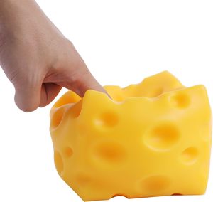 Juguete Sensorial Antiestrés GL Squishy Gigante de Queso de Levantamiento Lento, Juguetes Sensoriales Kawaii Lindos de Queso para Aliviar el Estrés, Recuerdos para Fiestas - Product Image 1
