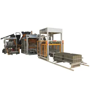 Máquina para fazer tijolos QT8-15D, linha de produção automática de tijolos de concreto, máquina para fazer blocos de cimento de alta qualidade, vendas imperdíveis