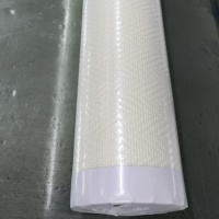 Papier peint décoratif en fibre de verre textile blanc moderne, peignable, pour la décoration des murs intérieurs