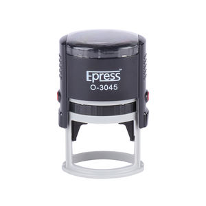 Многоцелевые штампы для офисных штампов O-3045 компании используют персонализированные овальные штампы «полученные наличными», пластиковые резиновые штампы для самостоятельного окрашивания - Product Image 1