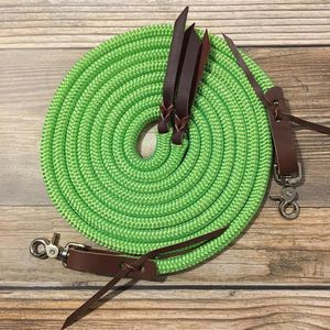 Cuerda de guía profesional para caballos para un manejo seguro durante las lecciones de equitación, entrenamiento y actividades en la establa - Product Image 1