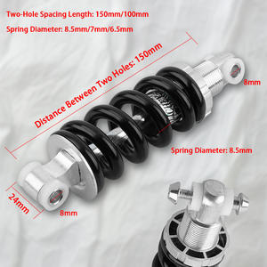 <span class=keywords><strong>Amortisseur</strong></span> <span class=keywords><strong>arrière</strong></span> de vélo de montagne à suspension pneumatique réglable de qualité supérieure 100/125/<span class=keywords><strong>150</strong></span> <span class=keywords><strong>mm</strong></span>, ressort dur/souple, pièces de vélo - Product Image 2