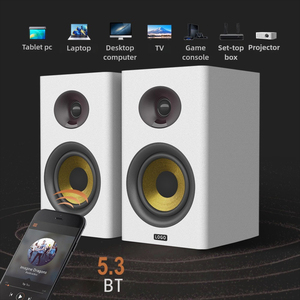 Sistema <span class=keywords><strong>de</strong></span> Altavoces <span class=keywords><strong>de</strong></span> Computadora con Subwoofer <span class=keywords><strong>de</strong></span> 80W y 4', <span class=keywords><strong>de</strong></span> Madera, 2.0, Activos, con Cable e Inalámbricos BT5.3, para Cine en Casa, <span class=keywords><strong>Estudio</strong></span>, Monitor, Teléfono - Product Image 3