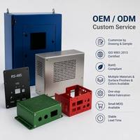 Fabrication sur mesure de boîtiers métalliques OEM ODM, boîtier en tôle, boîtier d'instrumentation en acier pour la commande automatisée