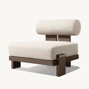 Алюминиевый открытый диван мебель для отеля патио черный металлический садовый набор Алюминиевый Гарднер диван набор - Product Image 2