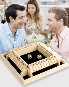 Customizable Interactive Wood Dice Strategy <strong>Game</strong> for Family Parties Educational Learning Drinking <strong>Activities</strong> - Product Image 3