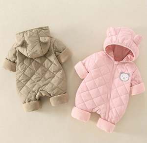 Fabricantes de Ropa, Monos Gruesos de Invierno Personalizados para Niños Pequeños, Trajes de Nieve para Bebés Niñas - Product Image 4