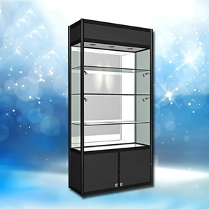 Soporte de exhibición de joyería y teléfono móvil de metal con luz LED <span class=keywords><strong>Idea</strong></span> de regalo de juguete de escaparate para el hogar o la tienda - Product Image 1