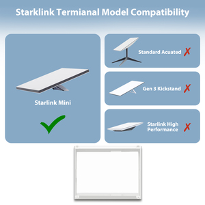 Starlink Mini Xe Núi Cho Bánh Xe Gắn Với Có Thể Điều Chỉnh Strapsoff-Đường Xe, Cắm Trại, Cứu Hộ Khẩn Cấp Hoạt Động - Product Image 6