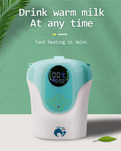 Calentador <span class=keywords><strong>de</strong></span> leche eléctrico Digital inteligente <span class=keywords><strong>de</strong></span> 180W <span class=keywords><strong>para</strong></span> bebés y esterilizador <span class=keywords><strong>de</strong></span> biberones Calentador <span class=keywords><strong>de</strong></span> aluminio fundido Rango <span class=keywords><strong>DE</strong></span> EDAD táctil 0-12 meses - Product Image 2