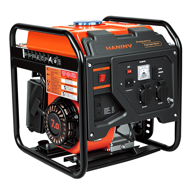 HN4000IL 3.8kW Open Frame Inverter Generator Pure Sine Wave THD<3% Petrol Portable Power for Sensitive Jobsite Electronic Tools