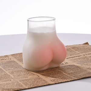 Tazza in Vetro Borosilicato di Alta Qualità con Design Originale a Forma di Sedere Sexy, Grande Capacità Personalizzata - Product Image 4