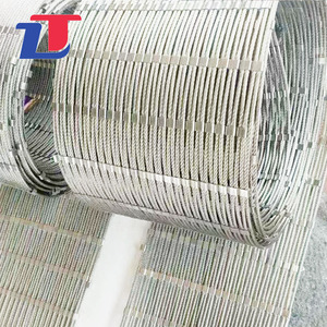 Xây dựng mặt tiền mảnh vỡ bảo vệ cường độ cao an toàn Net thép không gỉ dây lưới - Product Image 2