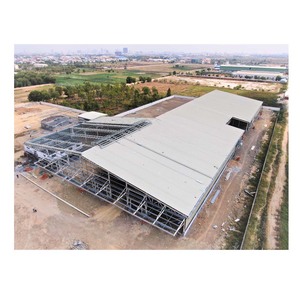 Thiết Kế Hiện Đại Thương Mại Đúc Sẵn Kết Cấu Thép Xây Dựng Kim Loại Không Gian Khung Prefab Kho - Product Image 4