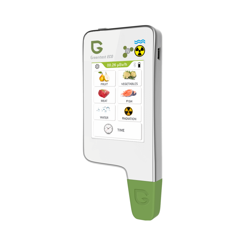 Тестер безопасности окружающей среды Greentest ECO6FT с сенсорным экраном для овощей фруктов мяса рыбы воды ядерный нитрат осадка