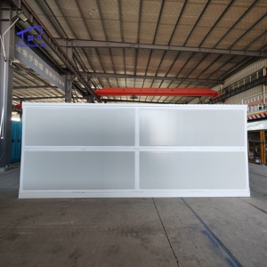 20-foot Waist-Folding Container House with Pre-installed Wiring 75mm Thickened Wall Panels for Dormitories and Offices - Product Image 1