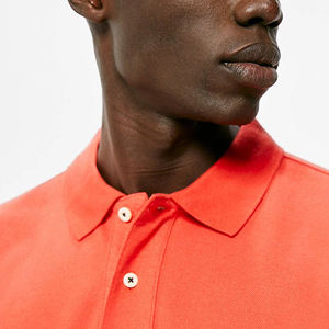 Polos de hombre de alta calidad de color personalizados, camisetas de polo ajustadas para hombre, polos de hombre con logotipo personalizado - Product Image 3