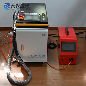 Nouvelle machine de soudage laser portative à double alimentation par fil 4-en-1, découpe, nettoyage et dégraissage automatique, éliminateur de rouille métallique - Product Image 5