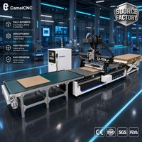 Machine à emboîter CNC pour le travail du bois, routeur CNC Atc avec chargement et déchargement automatique, Machine CNC pour meubles Ca1325