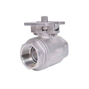 Vanne à boisseau sphérique Yasukun en acier inoxydable 304, à commande manuelle filetée, pour l'industrie pétrochimique - Product Image 1
