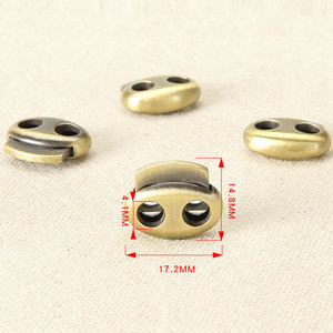 <b>Clip</b> Buckle Alloy Metal <b>Spring</b> Buckles With Eyelets 10.1mm For Bags Textile Accessories - Product Image 2