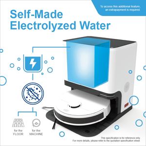 auto clean <b>vacuum</b> <b>cleaner</b> LDS+ dual-line laser obstacle avoidance with automatic self-cleaning for hotel - OEM/ODM available - Product Image 6