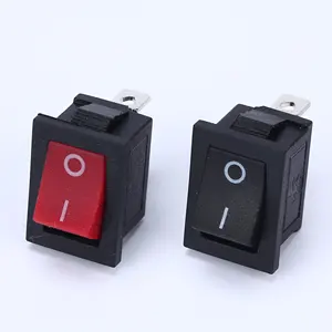 High Quality Kcd1-101-1 / 102-1 Kcd1-105 On-off-on 2x Pin Number Snap-in Rocker Switch Kcd1-110 On/off For Sale