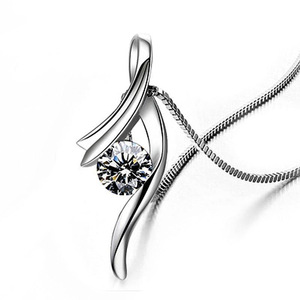 Collana con Ciondolo a Fiore alla Moda per Donne, Stile Coreano, Catena per Clavicola, Gioielli per Uso Quotidiano - Product Image 2