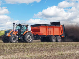 Máquinas y herramientas agrícolas <span class=keywords><strong>Abonadora</strong></span> orgánica para granja ganadera - Product Image 6