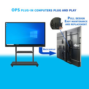 Aiostar OPS interaktif Panel datar komputer Mini OPS 6th Intel Core I3-6100 4G DDR4 RAM 128GB SSD resolusi 4K - Product Image 4