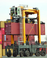 Chariot transpalette personnalisé pour entrepôt portuaire, dépôt et stockage de conteneurs frigorifiques avec support de chaîne du froid