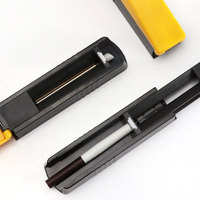 Máquina Manual para Enrollar Cigarros de Zinc, la Más Vendida, para Láminas de Tabaco de 5.5/6.5/8.0mm, para Rellenar Tubos, Papel de Cáñamo, Máquina para Hacer Cigarrillos