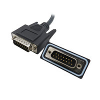 Connecteur mâle DB15 série D-sub pour câble OBD, moulage OEM